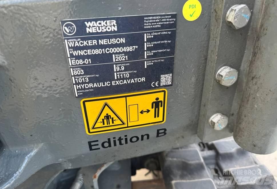 Wacker Neuson 803 Bandgrävare