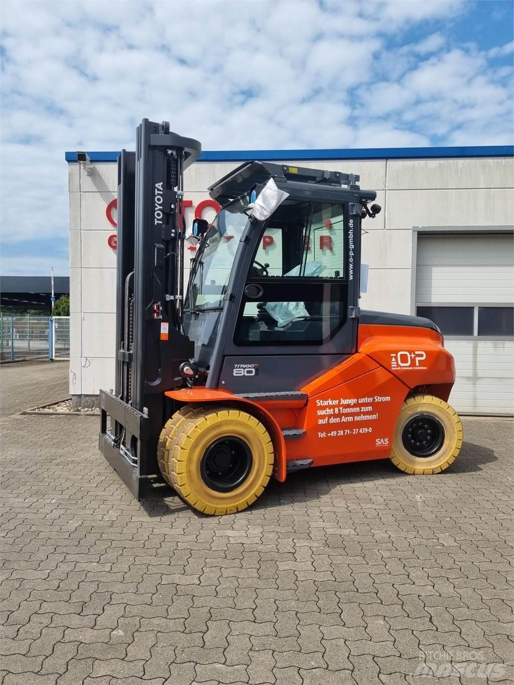 Toyota 9FBH80T Elmotviktstruckar