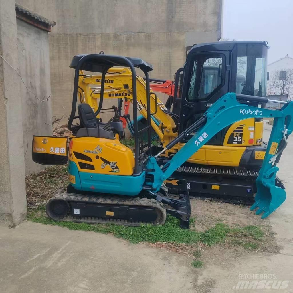 Kubota U15 Minigrävare < 7t