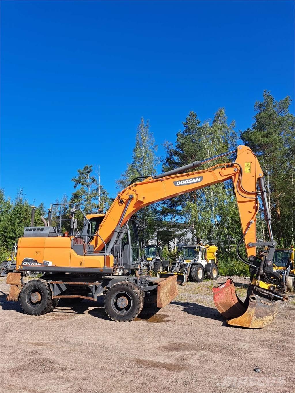 Doosan DX170W-5 Hjulgrävare
