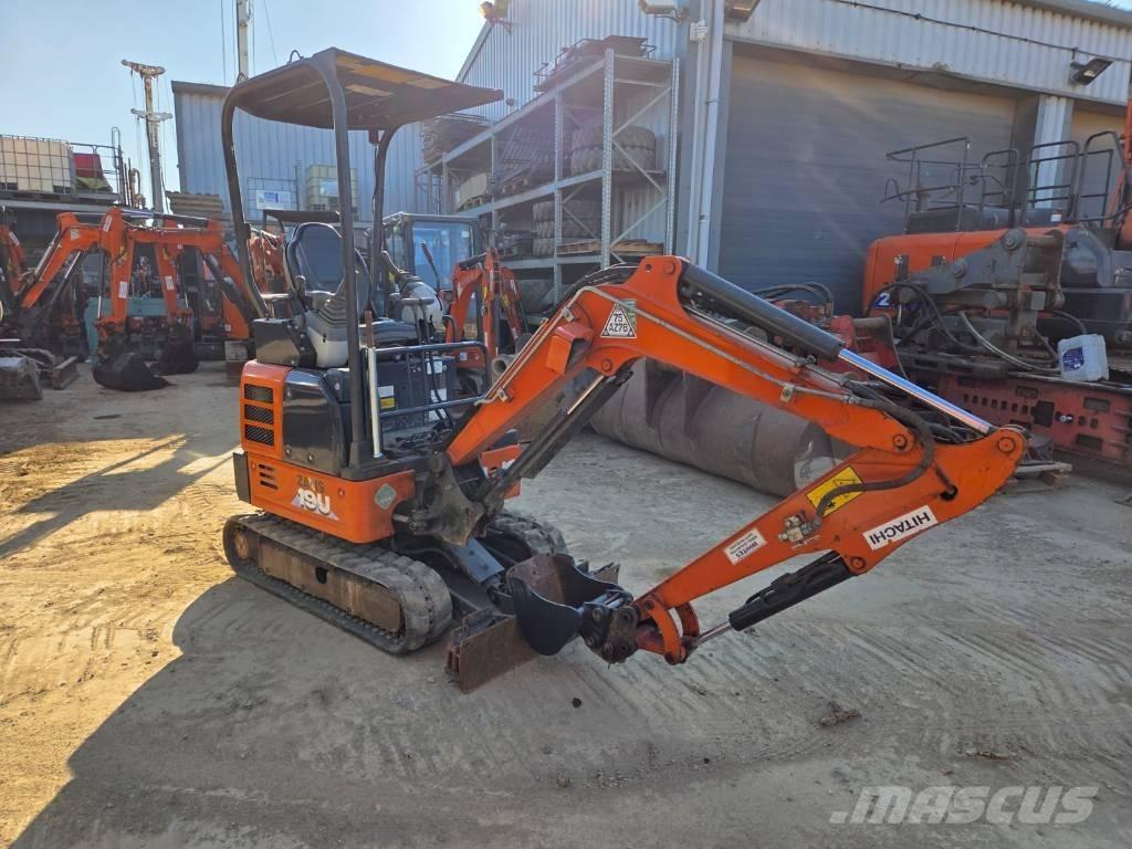 Hitachi ZX 19 U-6 Minigrävare < 7t