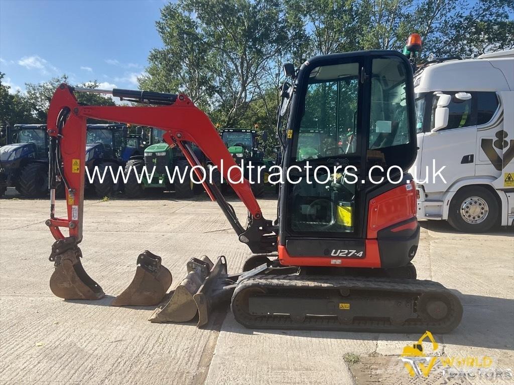 Kubota U 27-4 Minigrävare < 7t
