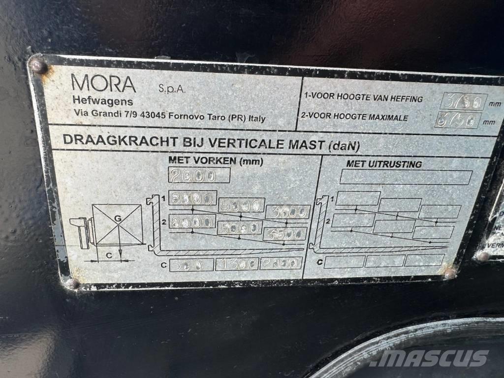 Mora M 80 C Dieselmotviktstruckar