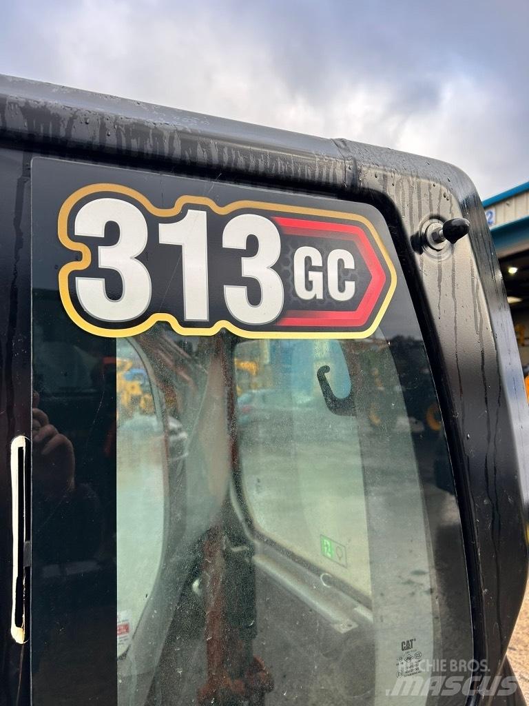 CAT 313 GC Cabin Cab Bandgrävare