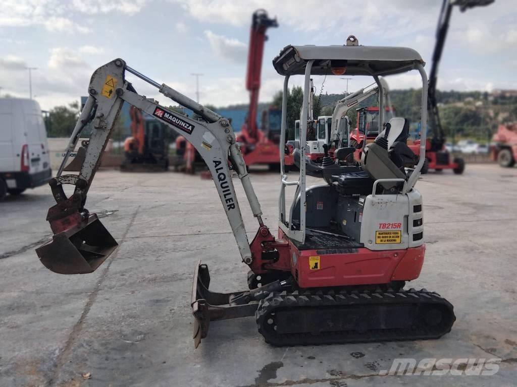 Takeuchi TB 215 R Minigrävare < 7t