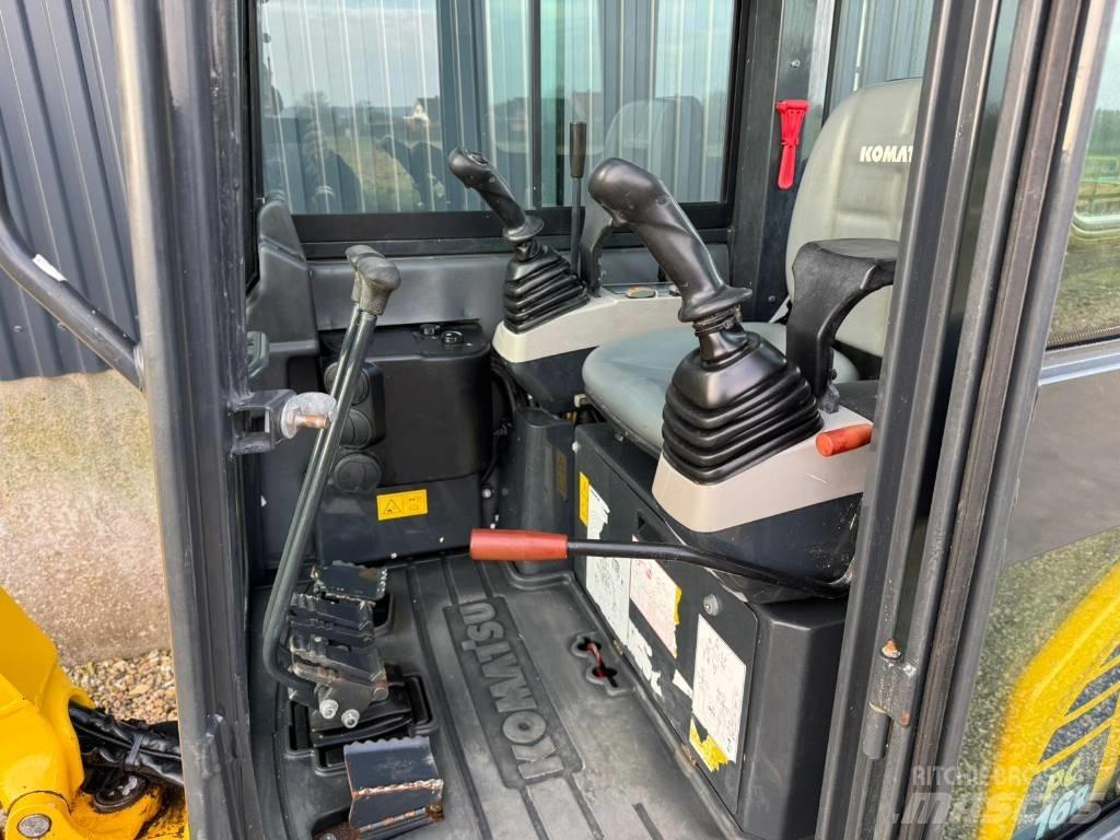 Komatsu PC 16 R-3HS Minigrävare < 7t