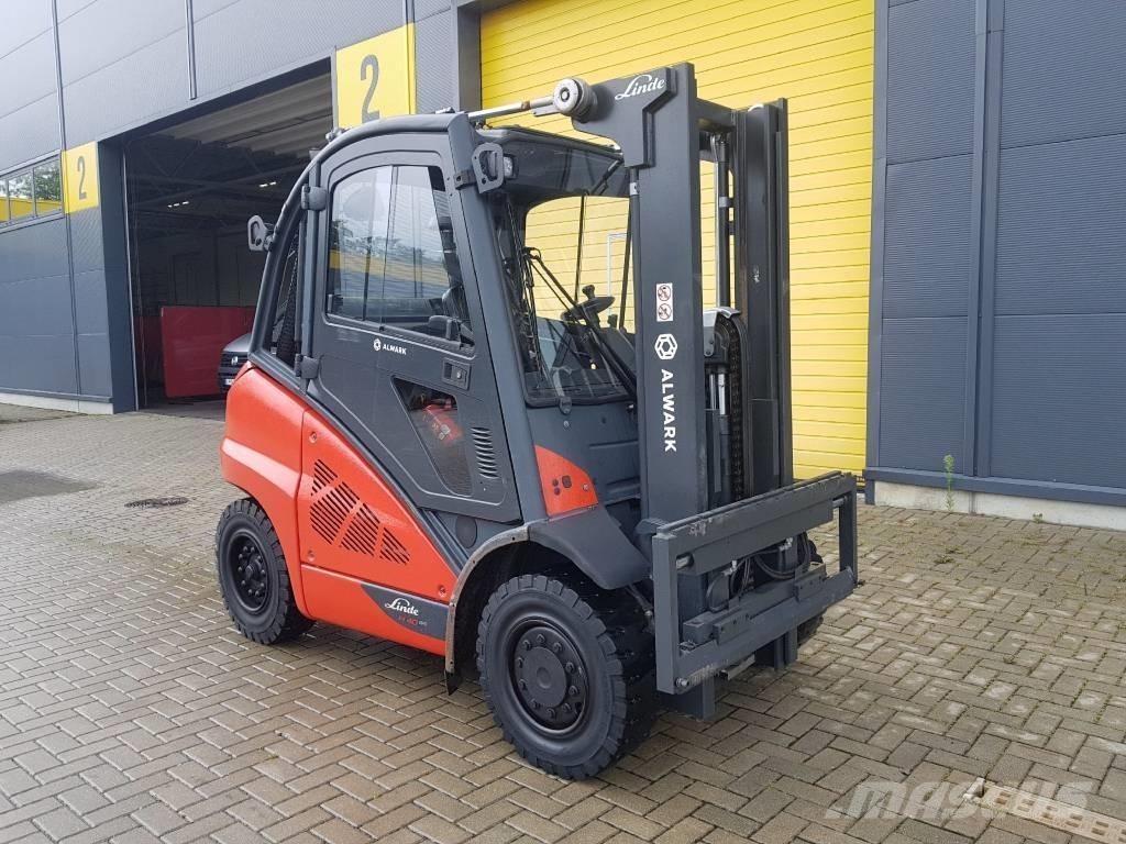 Linde H40T Gasolmotviktstruckar