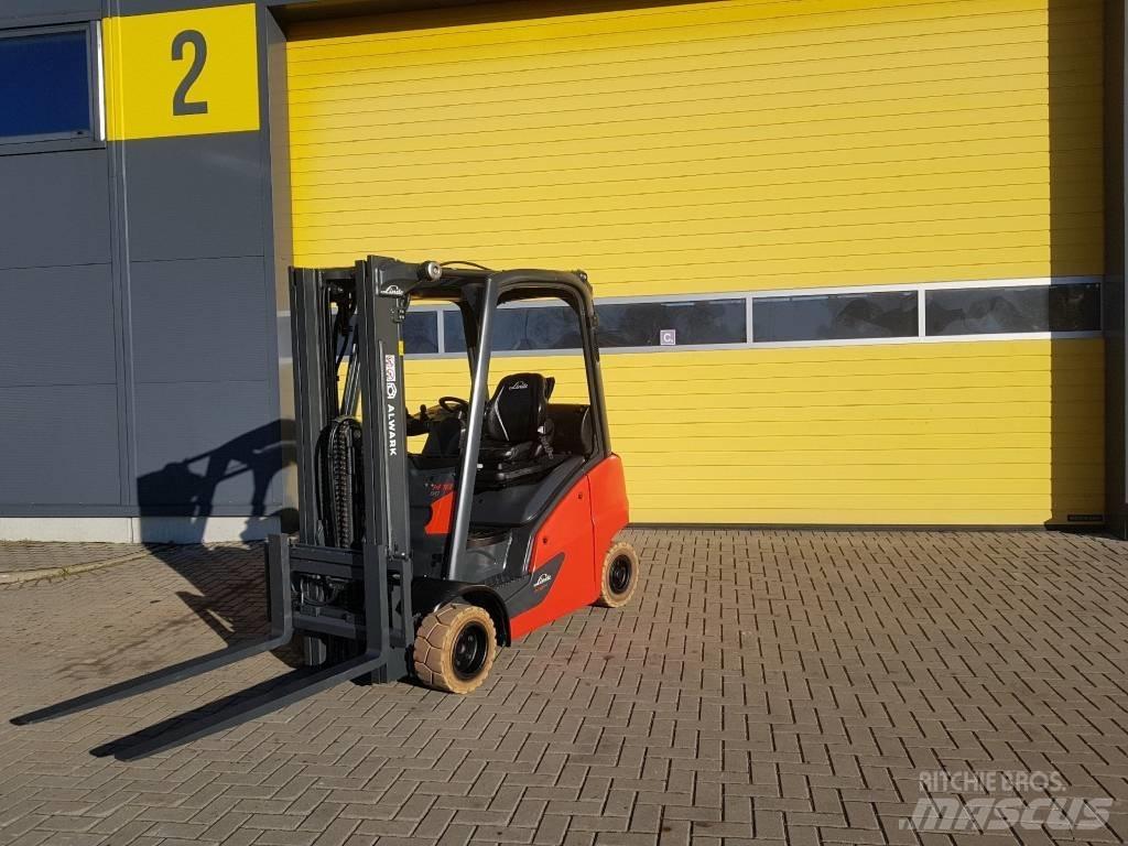 Linde H18T Gasolmotviktstruckar