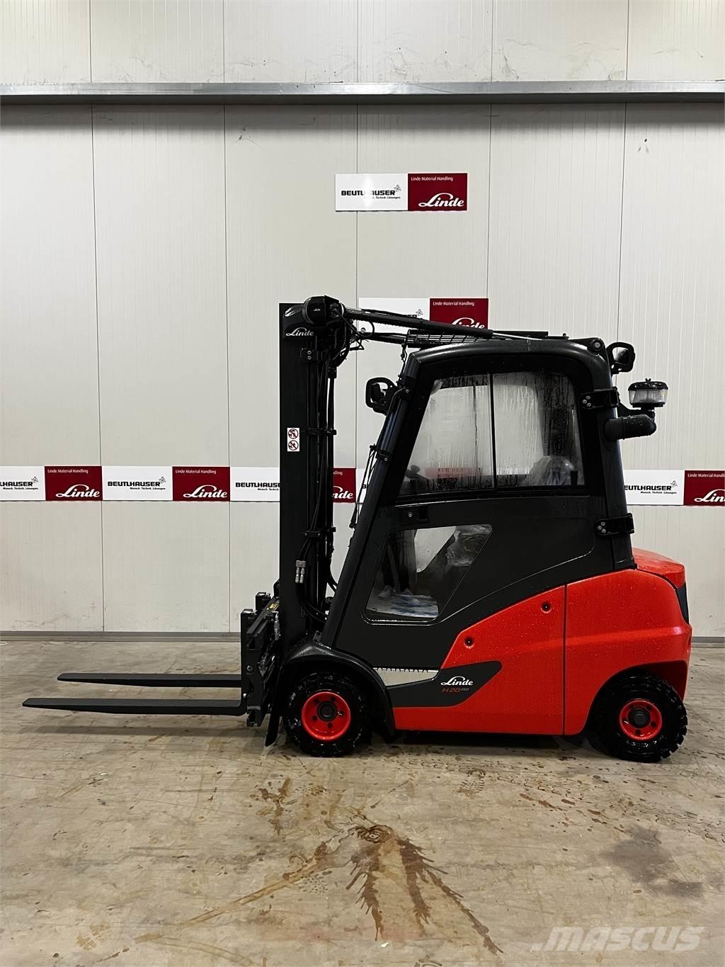 Linde H20D Dieselmotviktstruckar