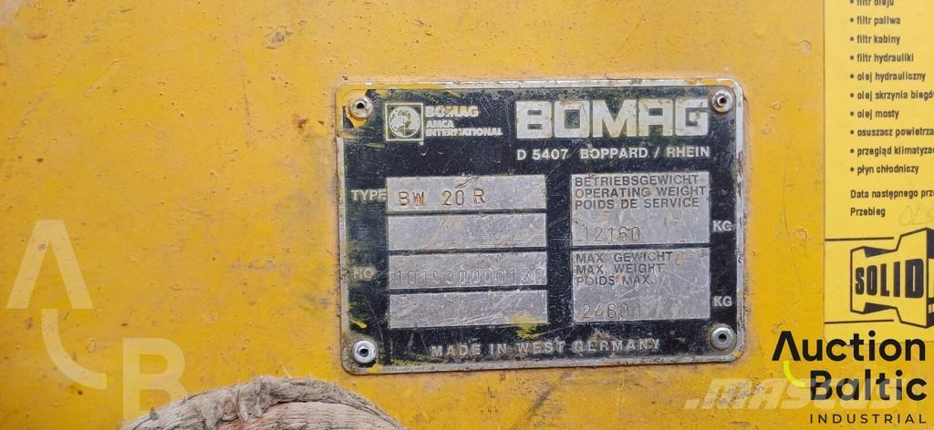 Bomag BW 20 R Pneumatiska Hjulvältar