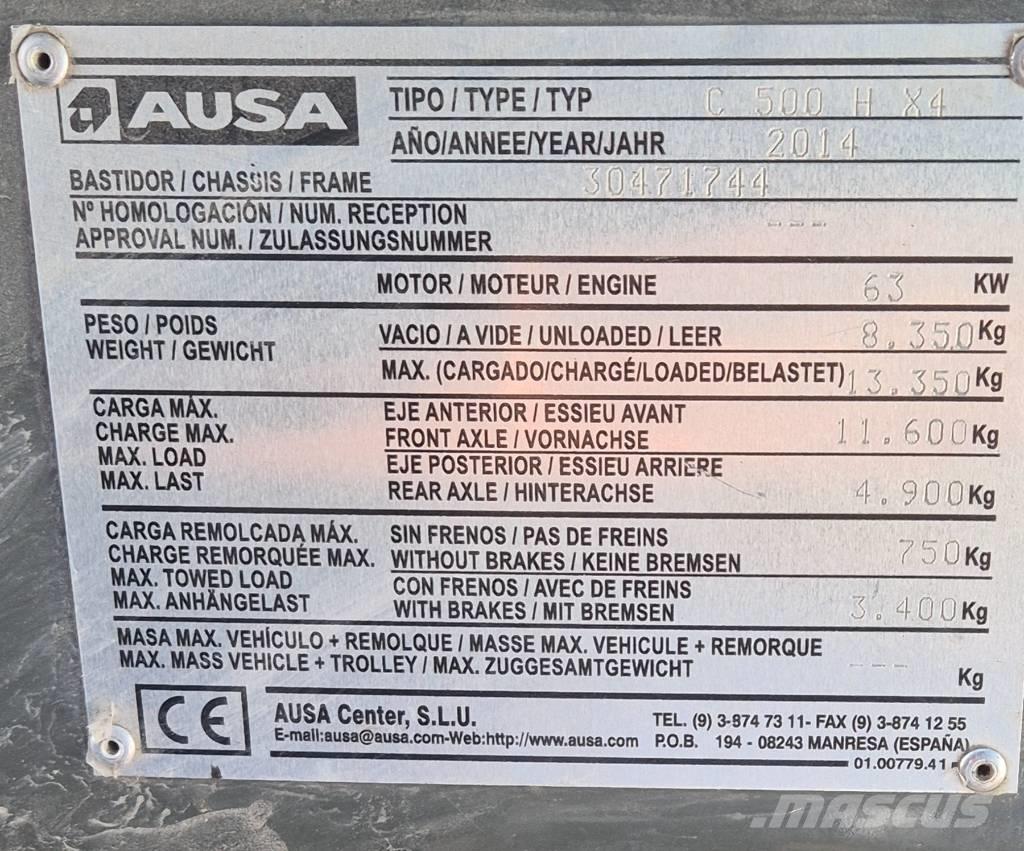 Ausa C 500 H X4 Terrängtruck