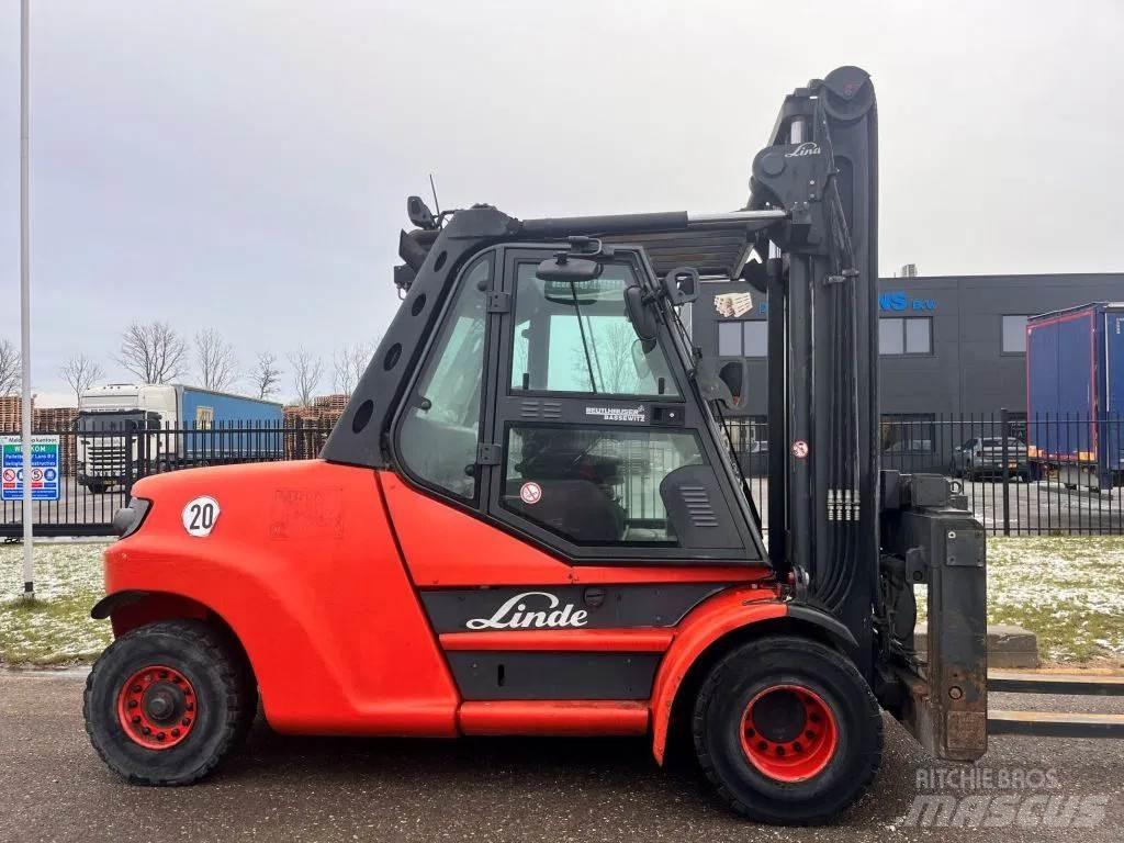 Linde H80D-01/1100 Dieselmotviktstruckar
