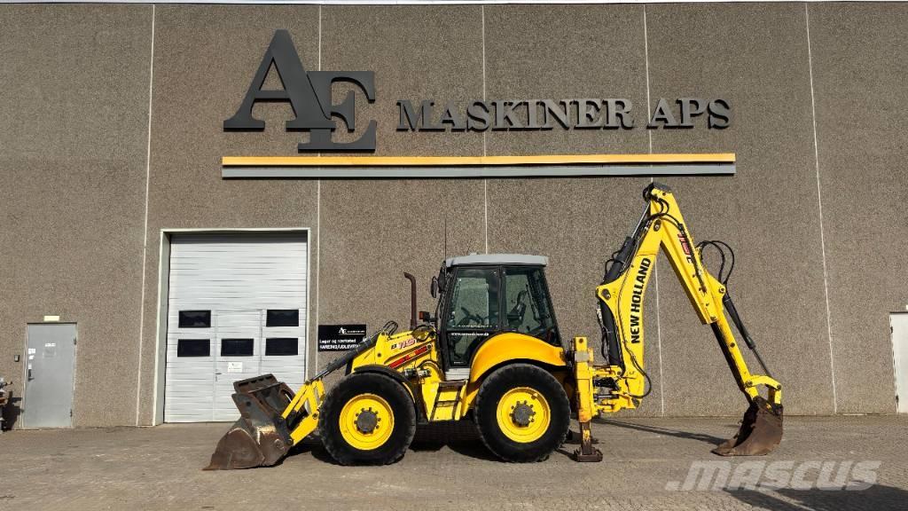 New Holland B 115 C Grävlastare