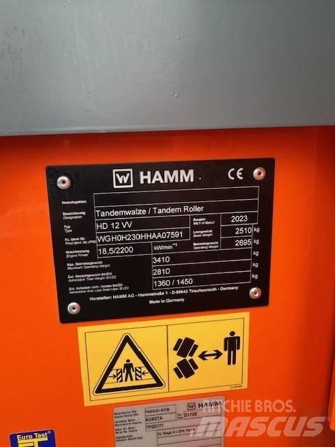 Hamm HD 12 VV Jordkompaktorer