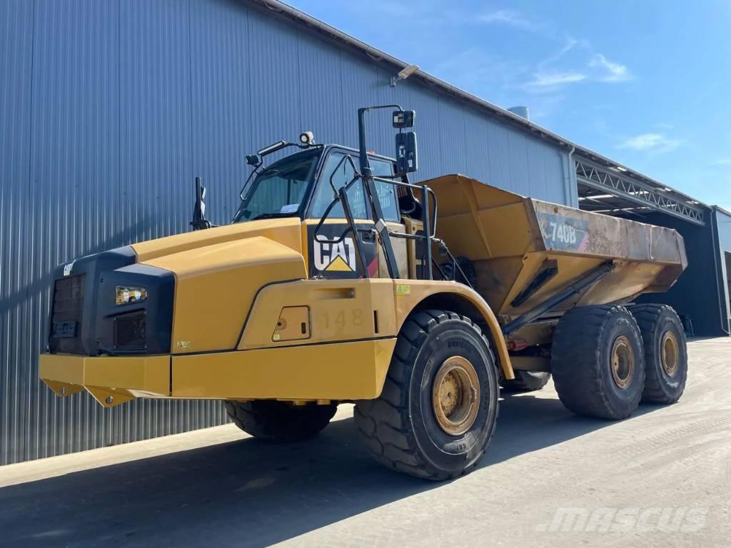 CAT 740B Midjestyrd dumper