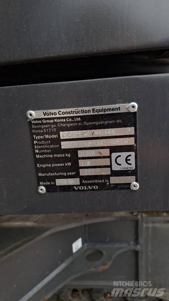 Volvo EC 160 EL Bandgrävare