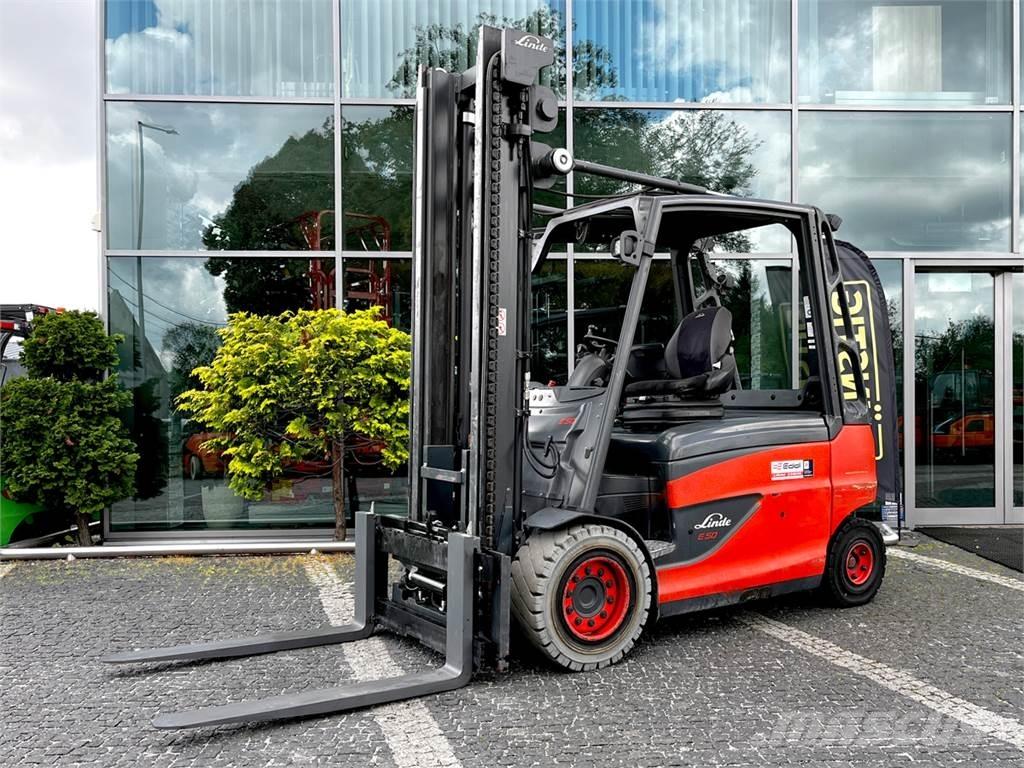 Linde E50HL-01/600 Elmotviktstruckar