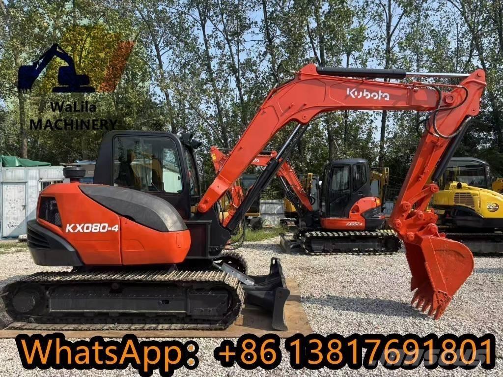 Kubota KX 080-4 Minigrävare < 7t