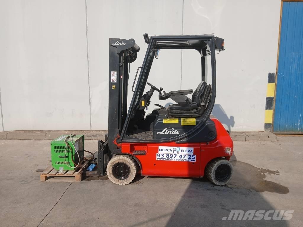 Linde E16P-02 Elmotviktstruckar