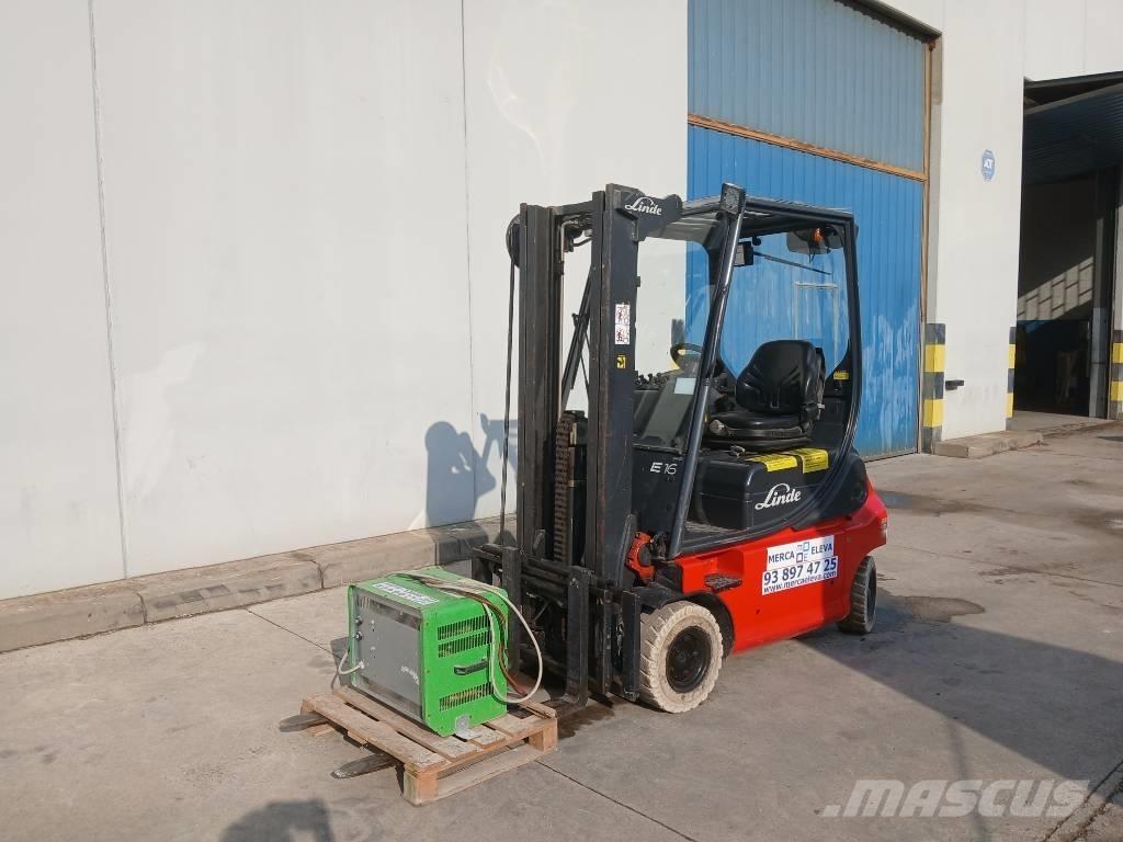 Linde E16P-02 Elmotviktstruckar