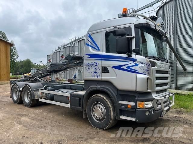 Scania R 500 Lastväxlare med kabellift
