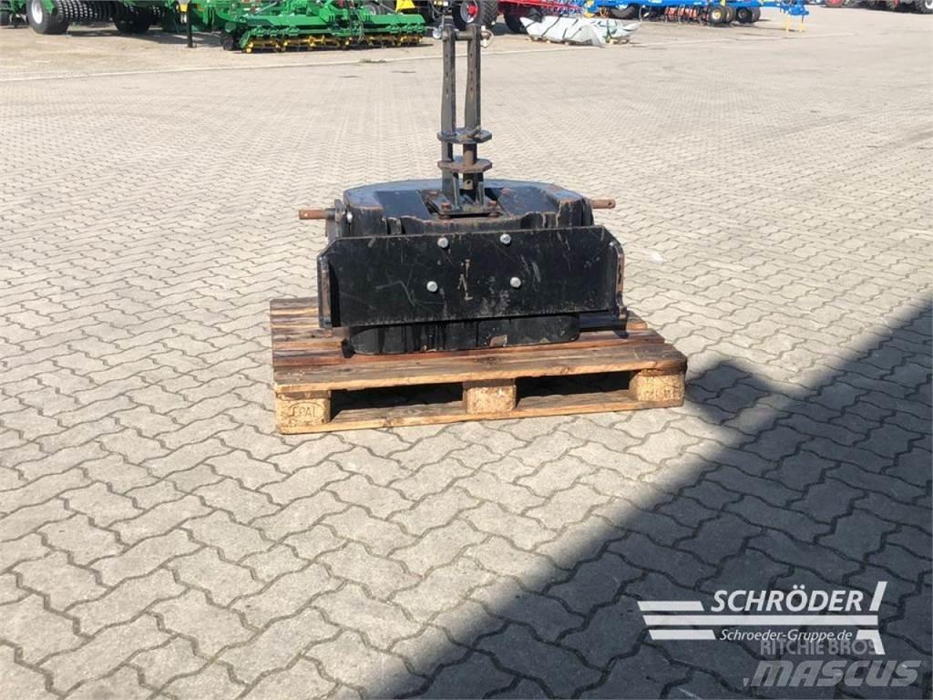  900KG GUSSGEWICHT Övriga traktortillbehör