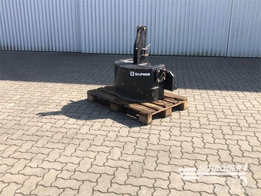  900KG GUSSGEWICHT Övriga traktortillbehör