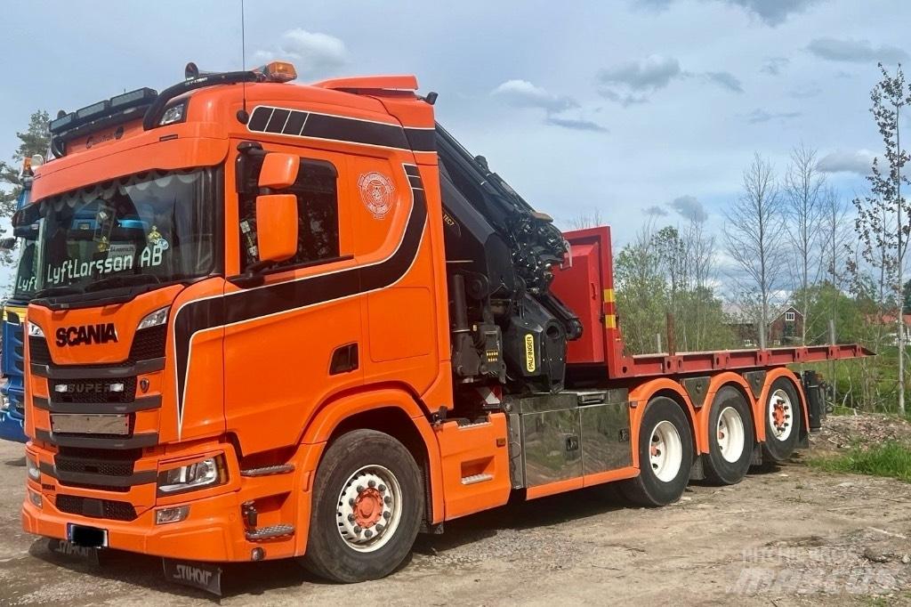 Scania R 500 Kranbilar