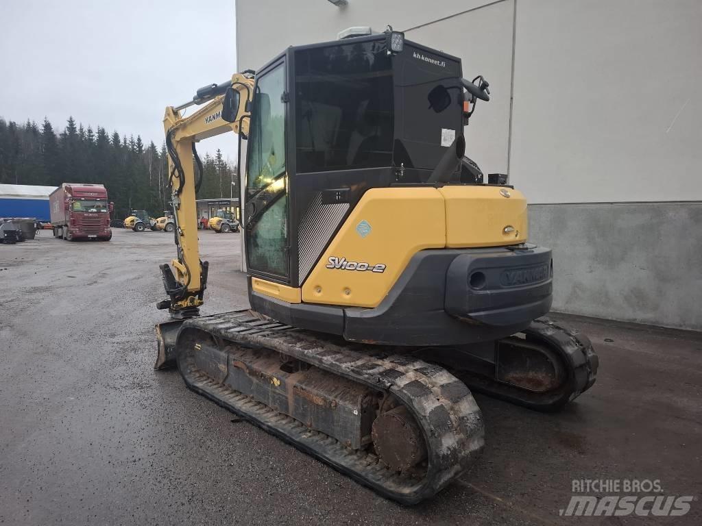 Yanmar SV 100-2A Midigrävmaskiner 7t - 12t