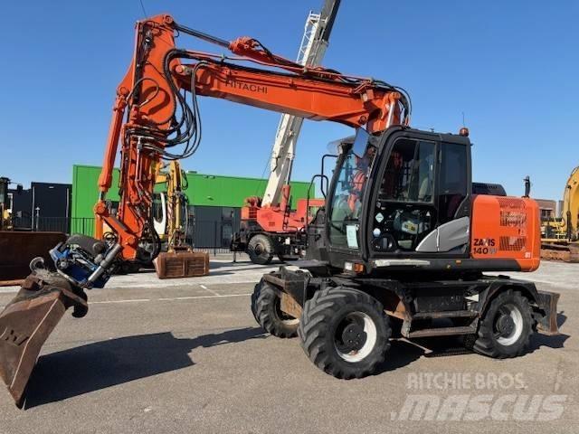 Hitachi ZX 140 W-5 Hjulgrävare