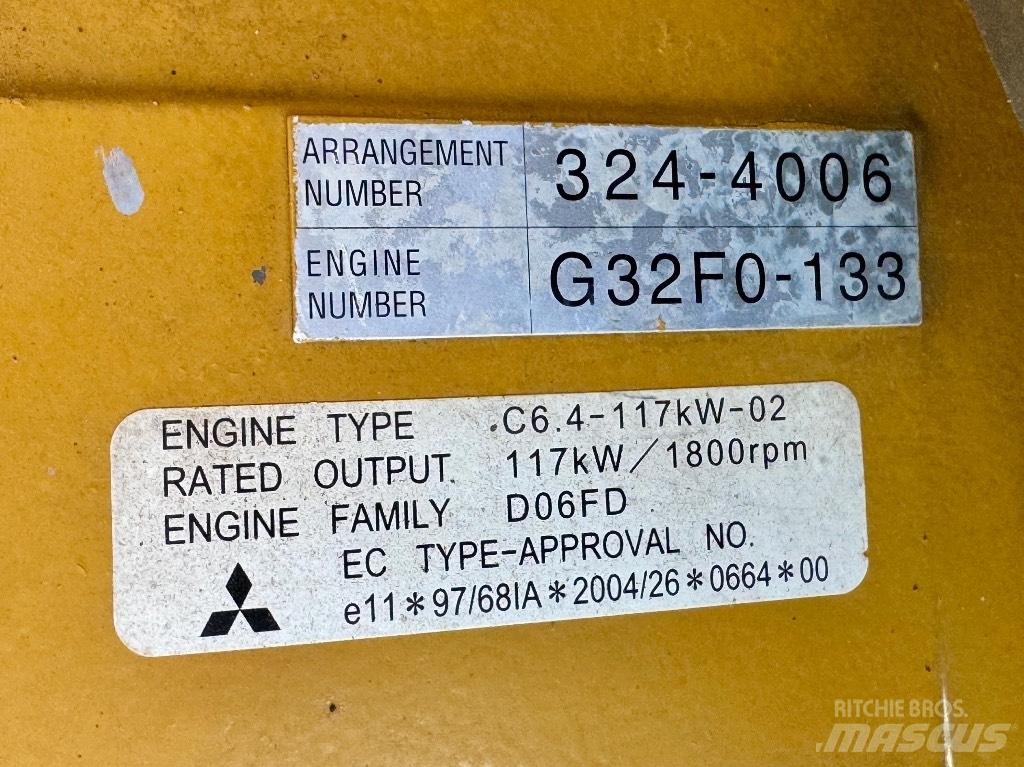 CAT 323 D LN Bandgrävare