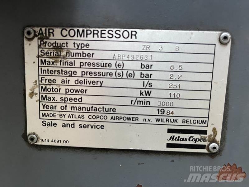 Atlas Copco ZR 3 B Kompressorer