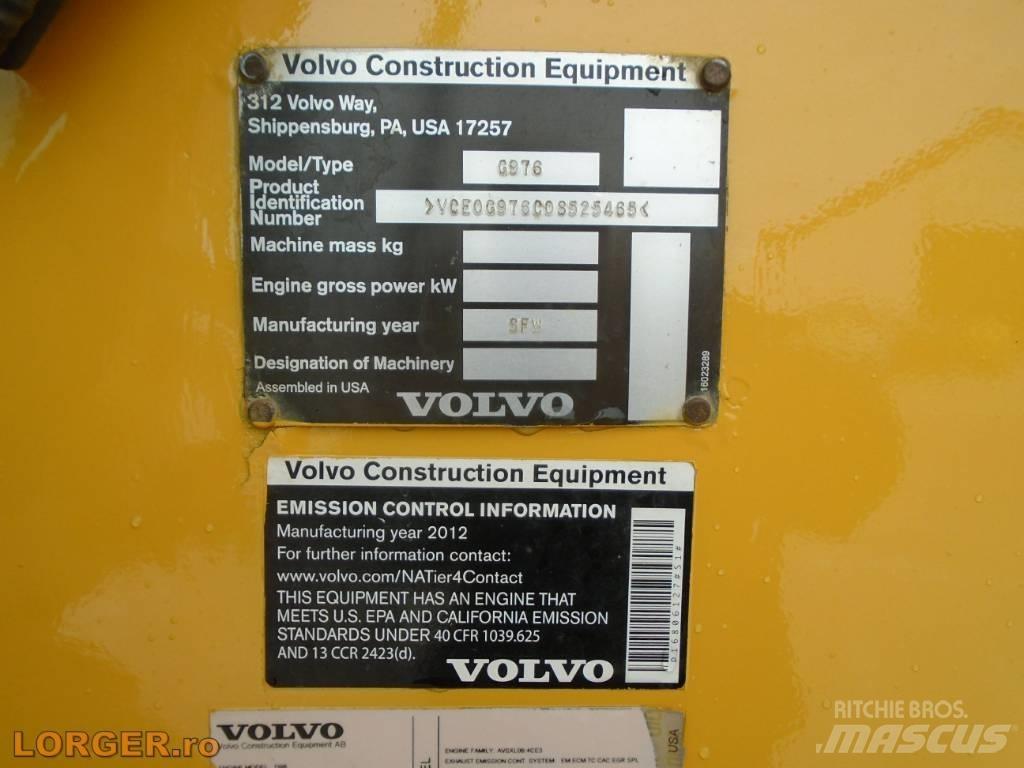 Volvo G 976 Väghyvlar