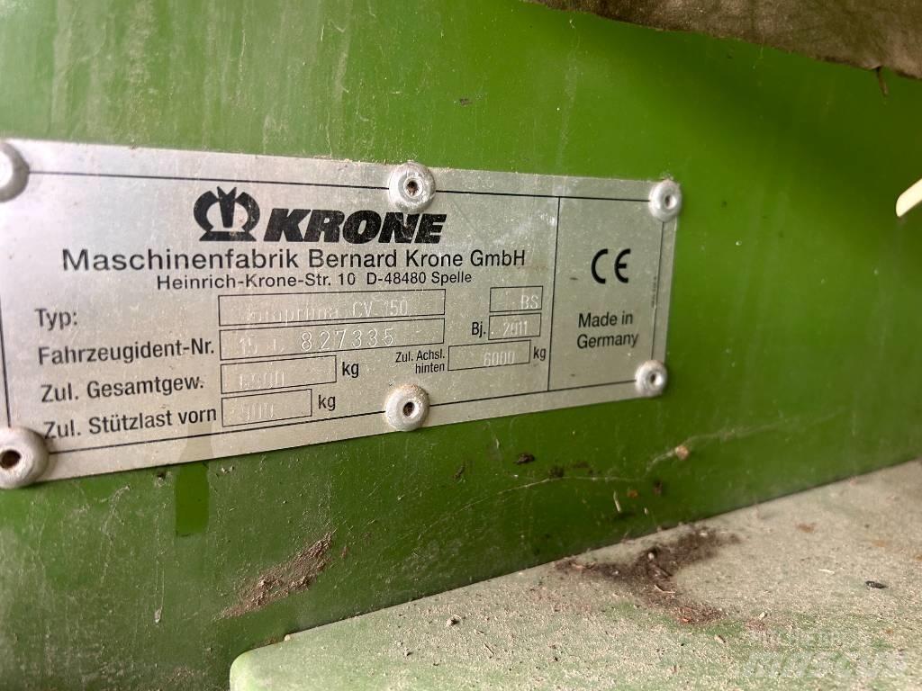Krone CV150XC Rundbalspressar