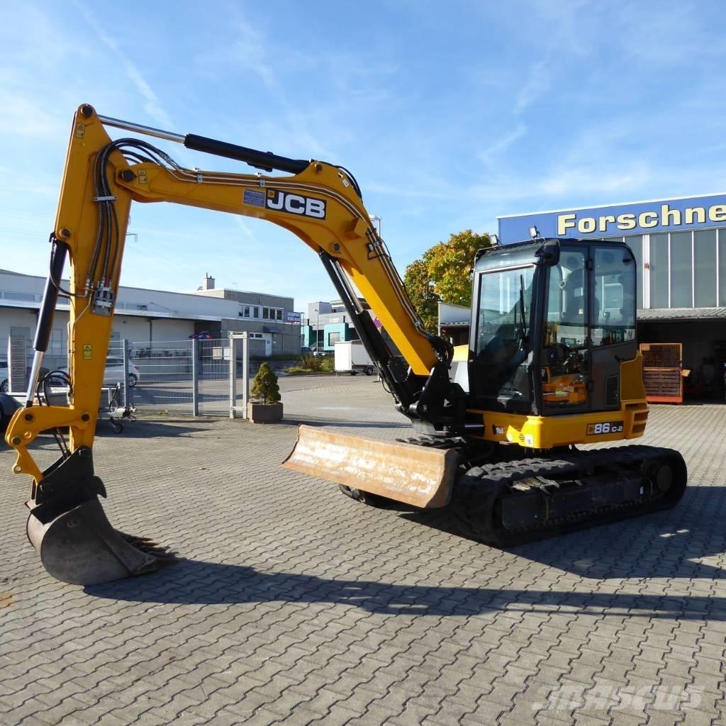 JCB 86C-2 Mono Midigrävmaskiner 7t - 12t