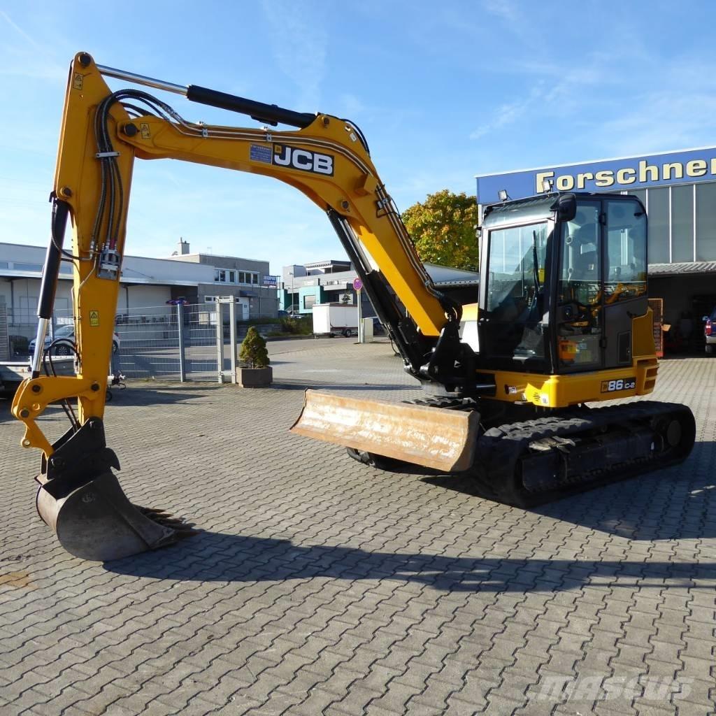 JCB 86C-2 Mono Midigrävmaskiner 7t - 12t