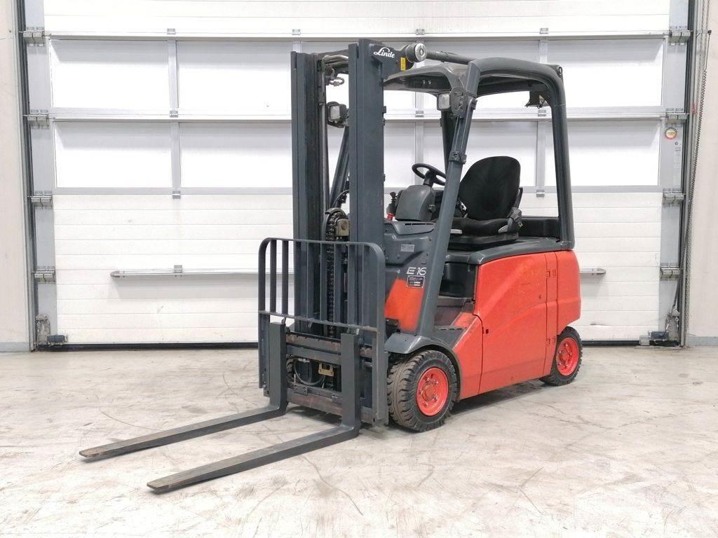 Linde E16PH-01 Elmotviktstruckar