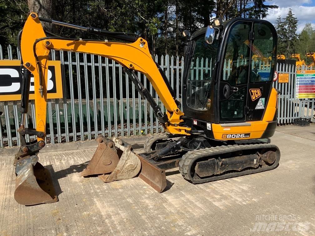 JCB 8026 CTS Minigrävare < 7t