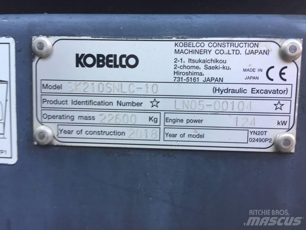 Kobelco SK210NLC Bandgrävare