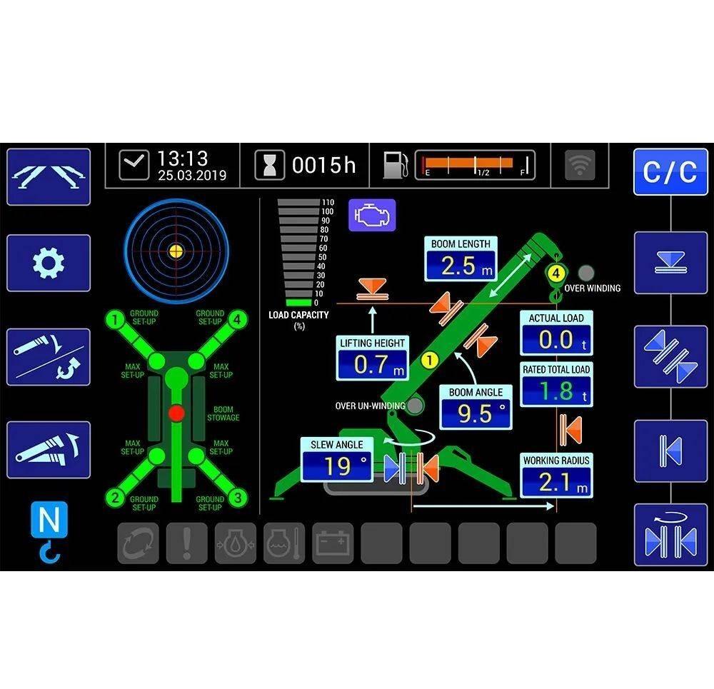Maeda MC285CWME-3 Minikranar