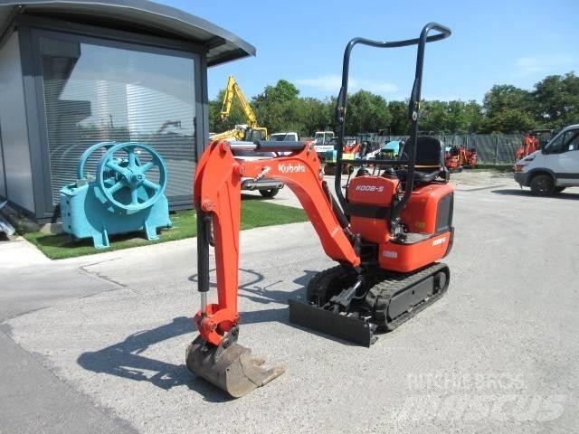 Kubota K 008-5 Minigrävare < 7t