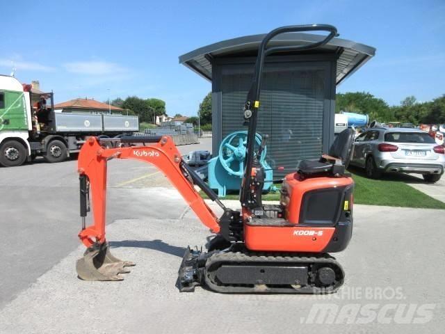 Kubota K 008-5 Minigrävare < 7t