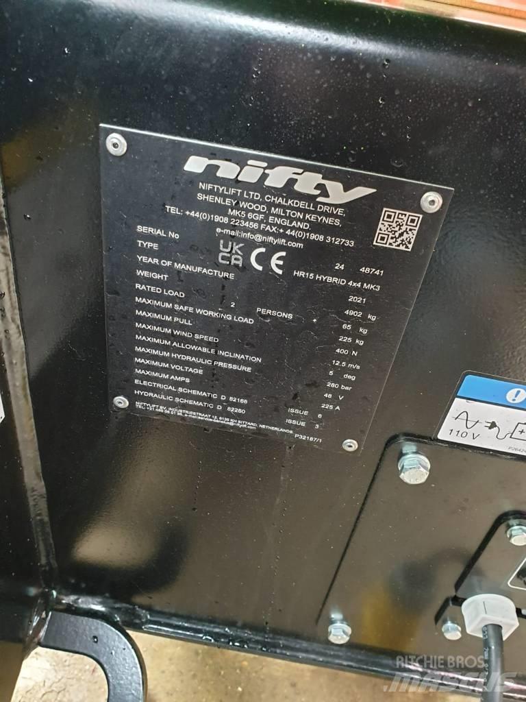 Niftylift HR15 Bomliftar