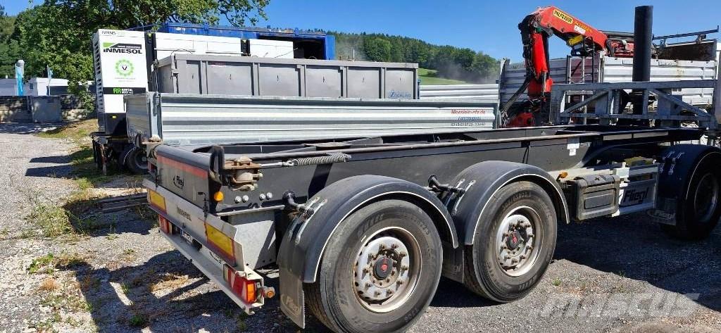 Fliegl DPS 240 Växelflak-/Containersläp