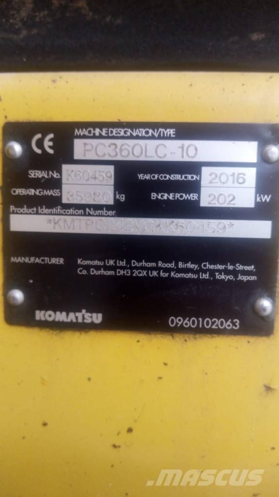 Komatsu PC 360 LC-10 Bandgrävare