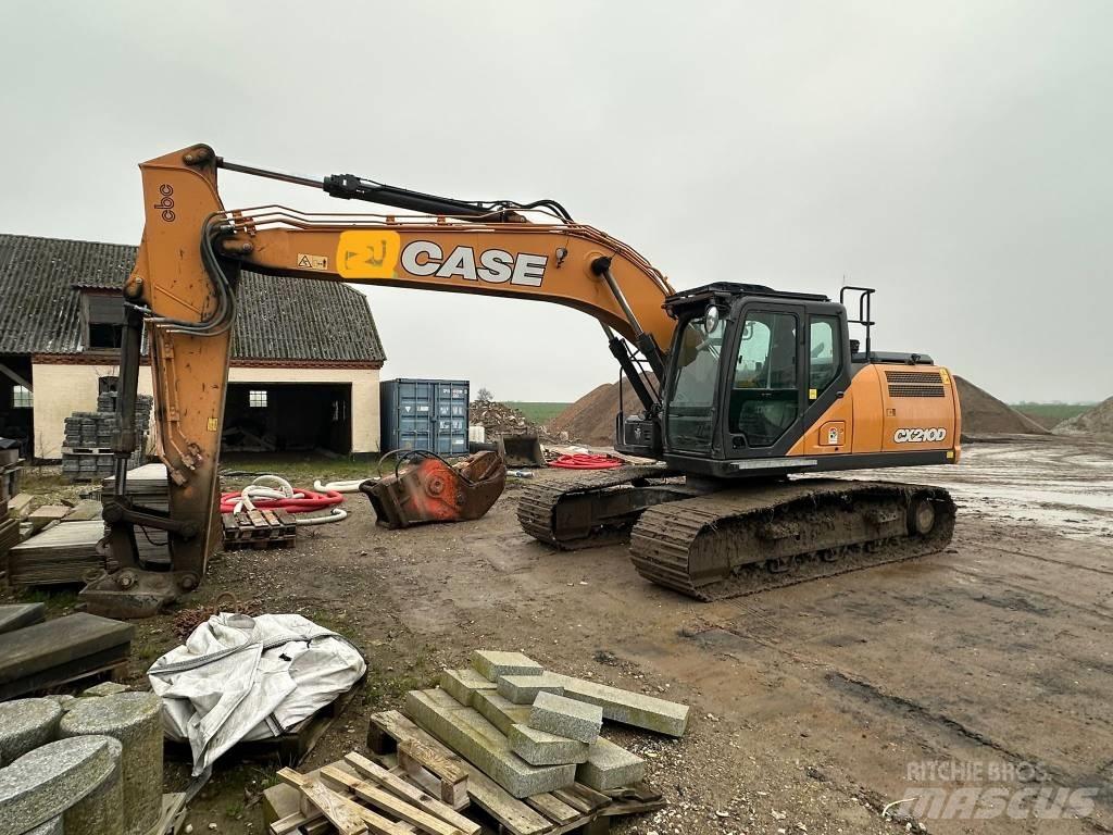 CASE CX 210 D Bandgrävare