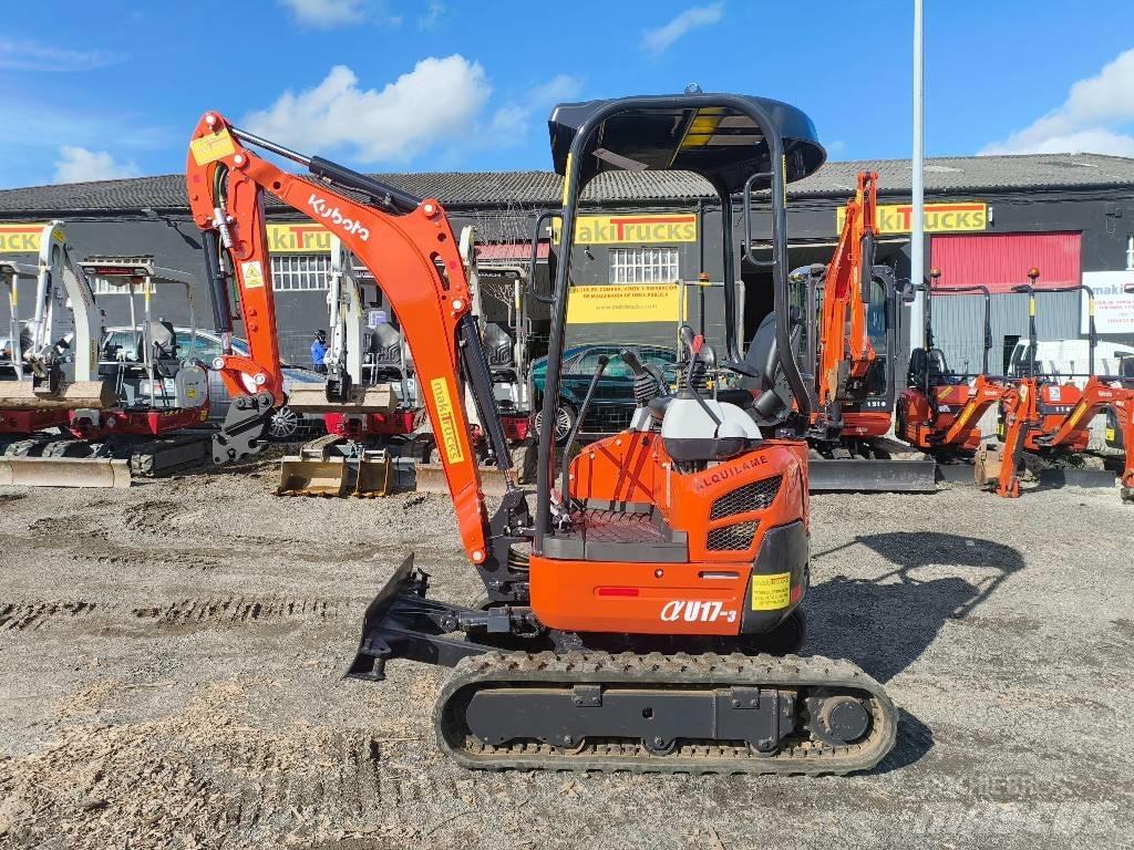 Kubota U 17-3 Minigrävare < 7t