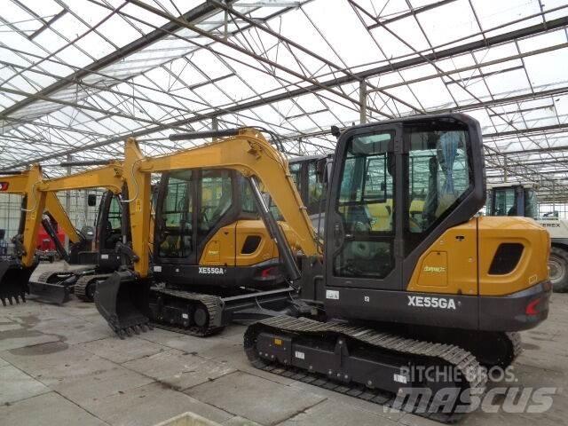 XCMG XE55GA Minigrävare < 7t