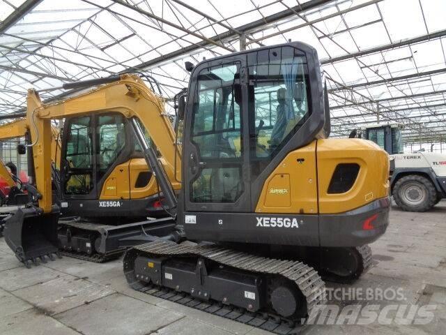 XCMG XE55GA Minigrävare < 7t