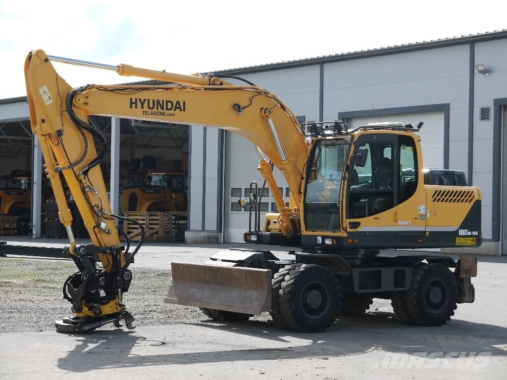 Hyundai R 180 W-9A Hjulgrävare